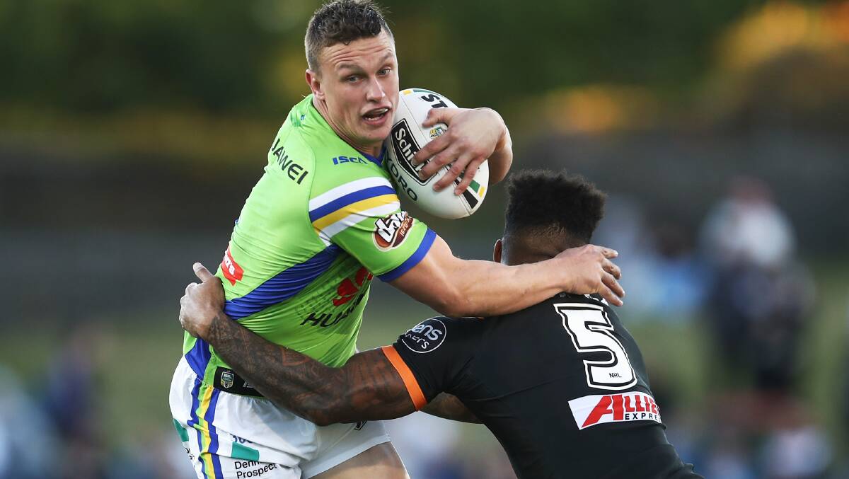 EXTENDED BAN: Jack Wighton, pictured in round 15, was handed a 10-week ban by the NRL on Friday afternoon. Photo: AAP
