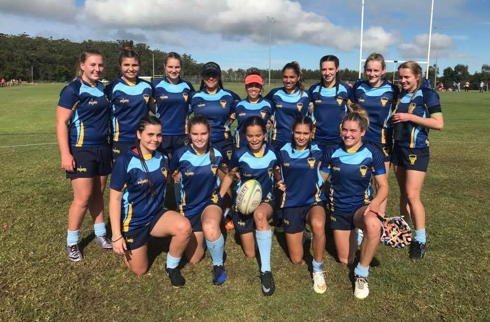 GOOD SHOW: Central West's first under 17s girls team finished fourth at the NSW Country Championship. Photo: CONTRIBUTED