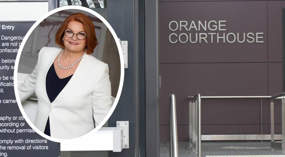 FUNDING: Law Society of NSW president Juliana Warner (inset) welcomed funding for new magistrates in regional areas like Orange. 