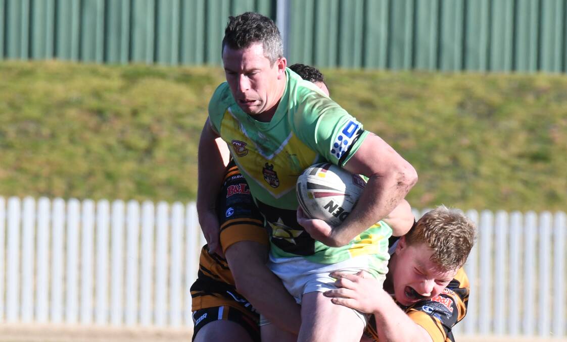 LIFT: Tim Mortimer (pictured) and the rest of CYMS' pack will have to lift without Chris Grevsmuhl in Saturday's trip to Lithgow. Photo: CARLA FREEDMAN