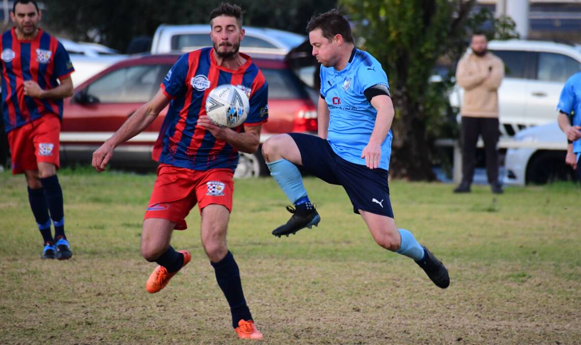 IF IT AIN'T BROKE: Both the Orana Spurs and Macquarie United will rock the same kits they turned out in 2020 this season. Photo: AMY McINTYRE