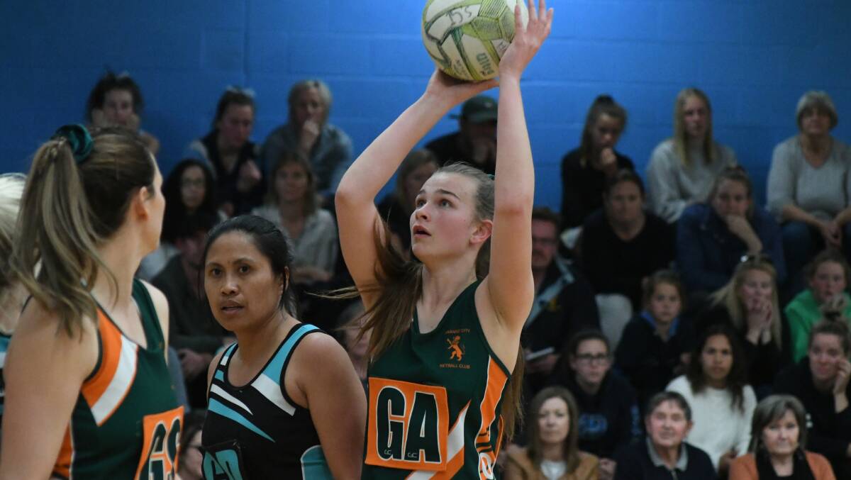 PATHWAY: Orange City's grand final hero Milly Wilcox is one of four Orange players named in Netball NSW's Regional Talent Squad. Photo: JUDE KEOGH