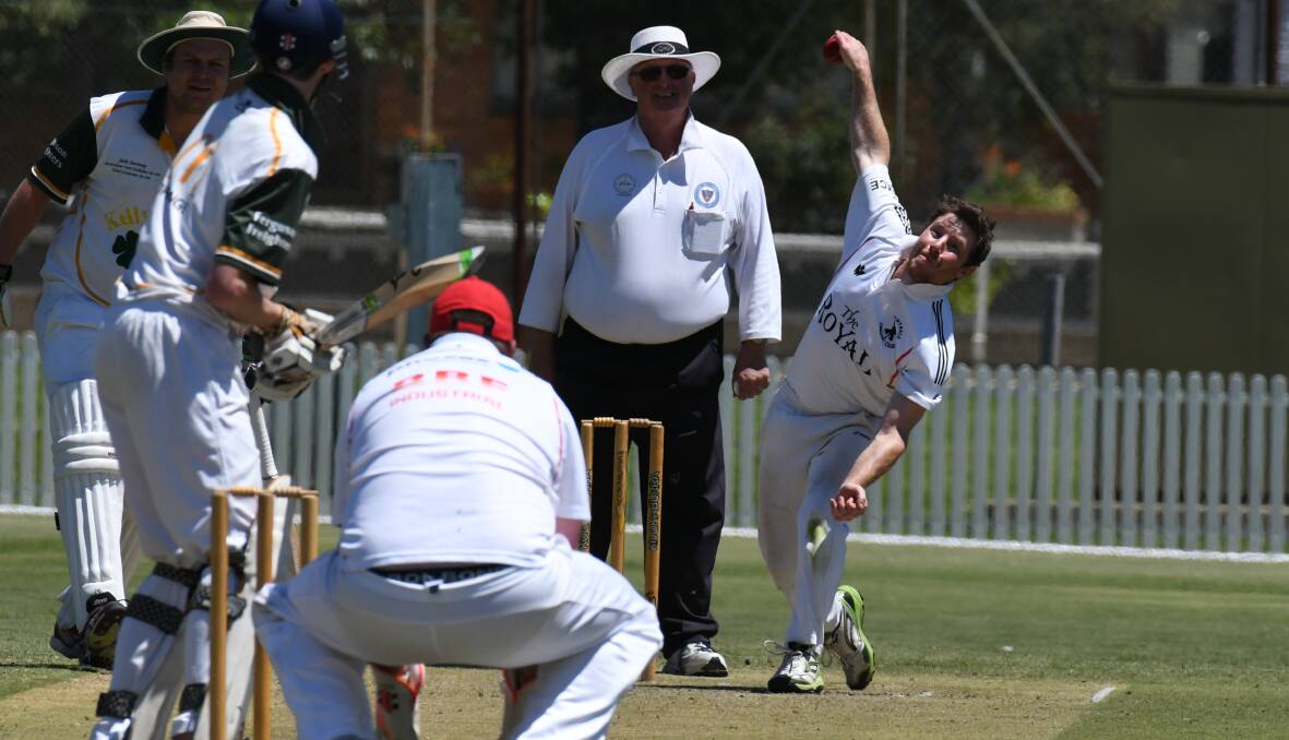 ROCKS OR DIAMONDS: Matt Ripps can concede some runs, like any leg-spinner, but there's no doubting he's a wicket-taker. He'll need to be on the weekend against Orange City. Photo: JUDE KEOGH