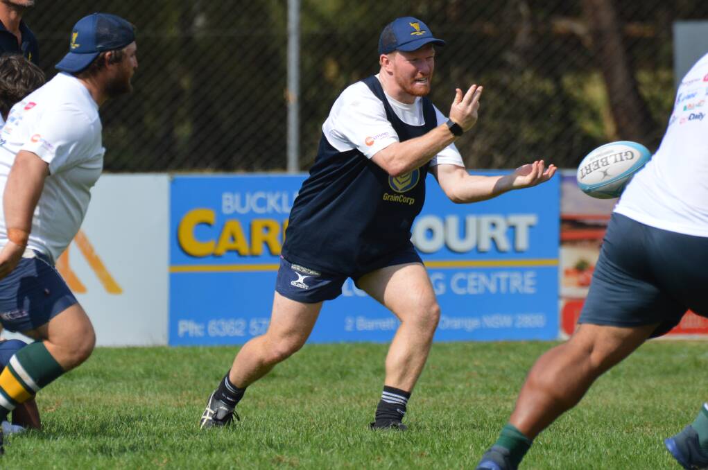 THE MARQUEE: Former Randwick skipper Mark Baldwin will line up at his first NSW Country Rugby Union Championship this weekend, he'll play on the side of Central West's scrum. Photo: MATT FINDLAY