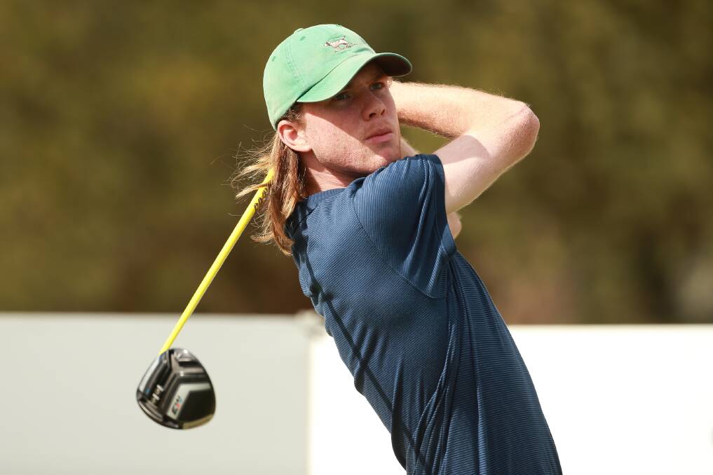 WINNING WAYS: James Conran heads into the NSW Open after wins at Bathurst and Canowindra. Photo: DAVID TEASE/GOLF NSW