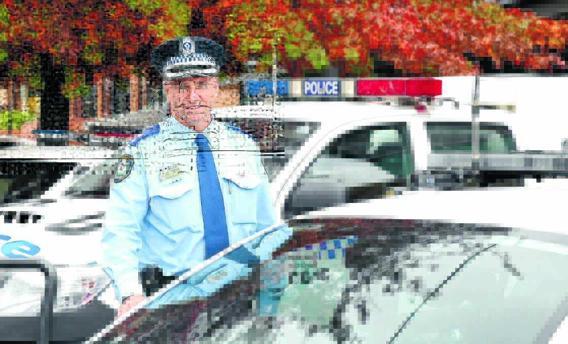 RECOGNISED: Former Central West PD top cop Superintendent David Driver, pictured in 2015 before he moved back to Sydney, was awarded the Australian Police Medal this weekend.