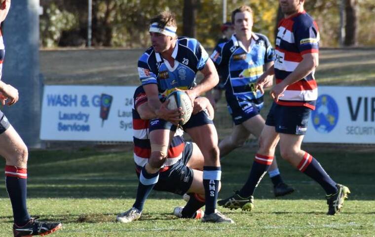 VERSATILE: Rick Scott played 13 in Blayney's finals appearance but spent most of the season on the side of the scrum. Photo: JAY-ANNA MOBBS