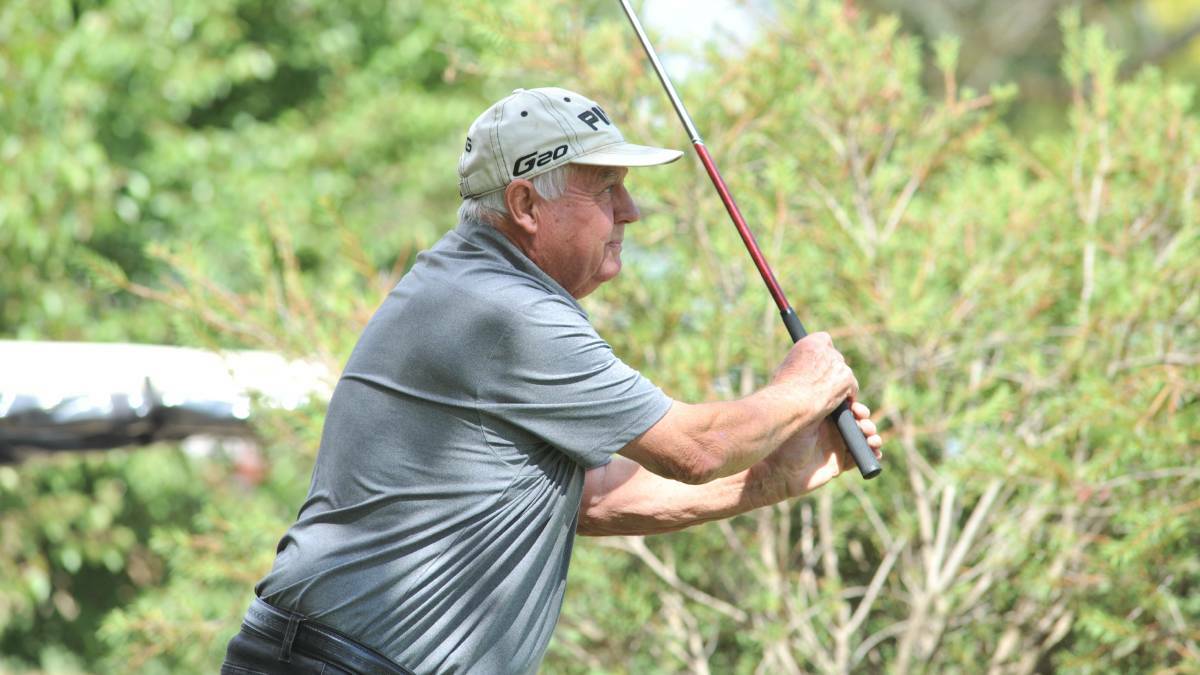 FAIRWAY FOUND: Shelley Beach's Hans Jeuken rips a drive during last year's tournament. This year's edition kicks off on March 11. Photo; JUDE KEOGH