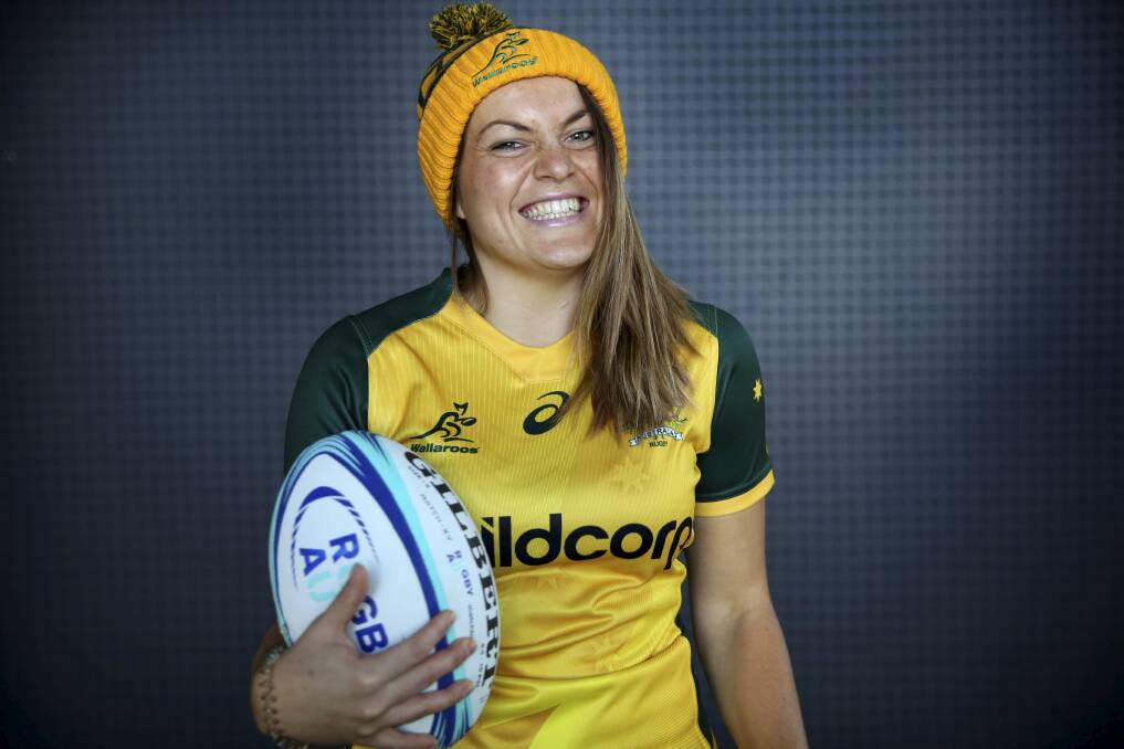 UNEXPECTED CALL-UP: Grace Hamilton is both nervous and excited following her appointment as Wallaroos captain, one she wasn't expecting. Photo: JAMES ALCOCK