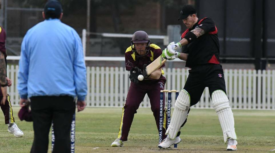 TWENTY20 TARGET: For big hitters like Bathurst City's Ben Orme, the ODCA's Royal Hotel Cup could prove super important as the BOIDC's move to two-day cricket rules out any other short-form games. Photo: JUDE KEOGH