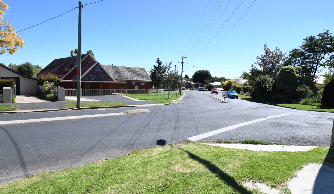 SLOW DOWN: A resident of Allenby Road is urging authorities to consider speed deterrents at the three-way intersection on the street. Photo: JUDE KEOGH