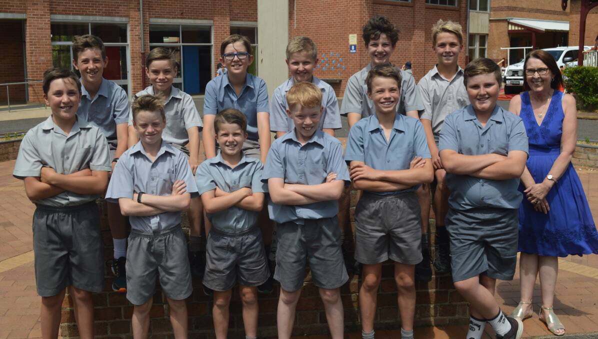 FOUR ON THE FLOOR: Orange Public School's boys' cricket side, coached by Deb Smith, is chasing a state title this week, they've made the semi-finals. Photo: MATT FINDLAY