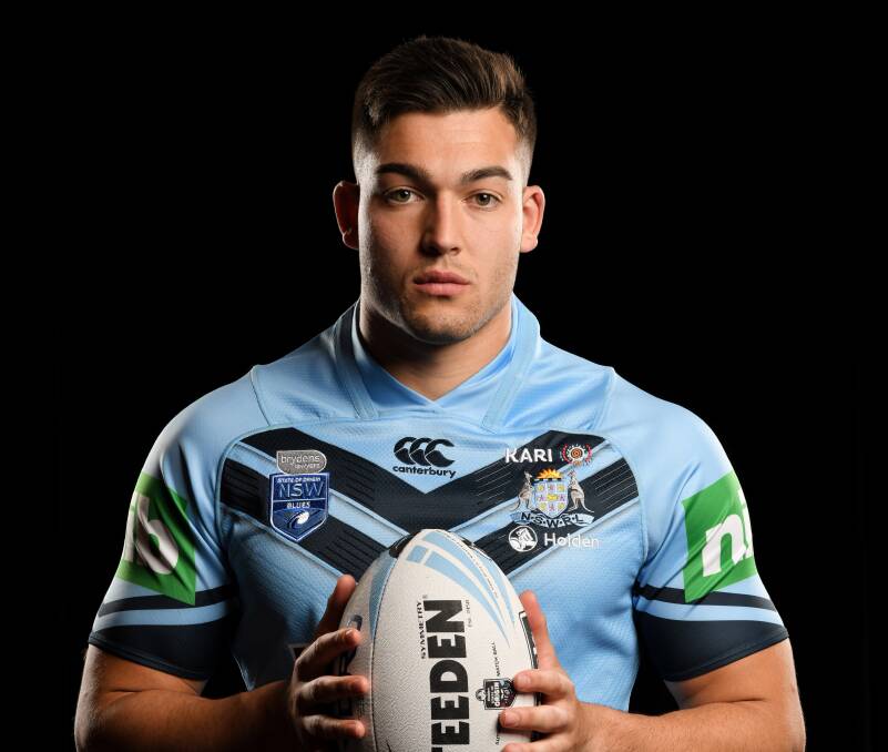WING AND A PRAYER: Canberra young gun Nick Cotric will make his debut alongside teammate and Orange product Jack Wighton. Photo: NRL PHOTOS