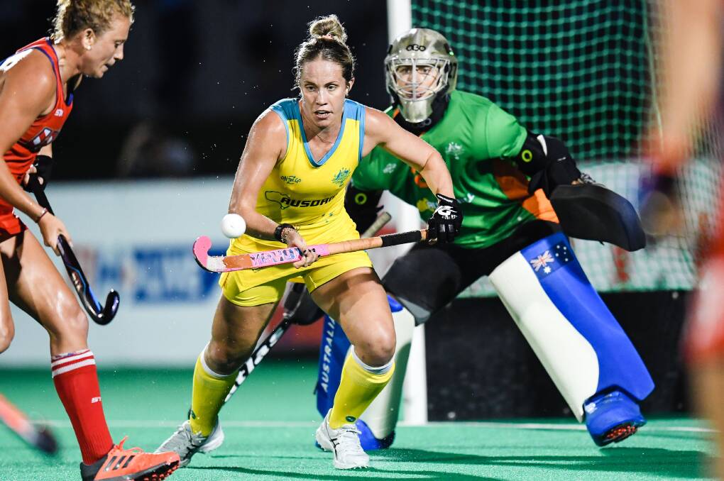 MOMENT OF TRUTH: Edwina Bone and her Hockeyroos have one last shot at qualifying for the 2020 Olympic Games in Toyko. Photo: HOCKEY AUSTRALIA