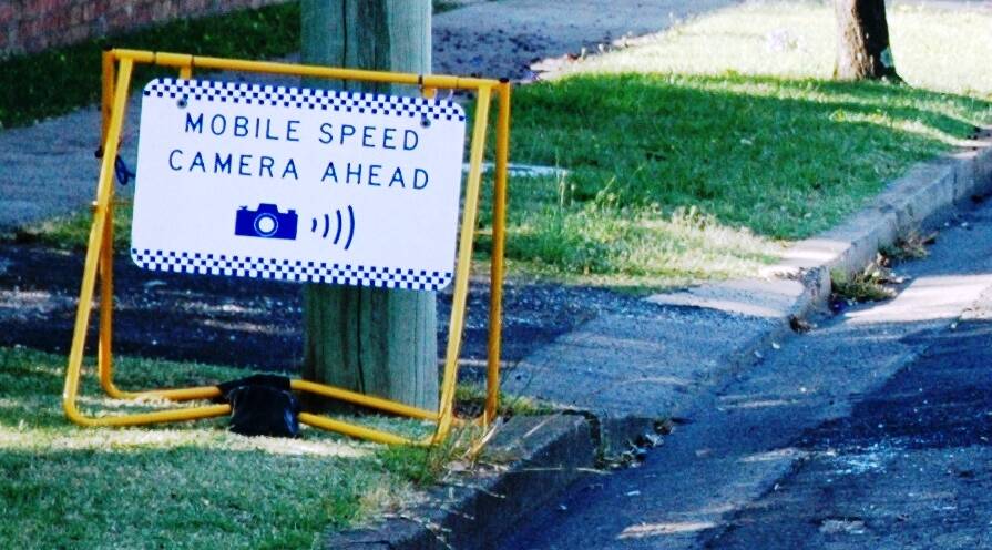 NO MORE WARNING: Since it was announced warning signs would be removed, the numbers of offences detected by mobile speed cameras in Orange has skyrocketed.