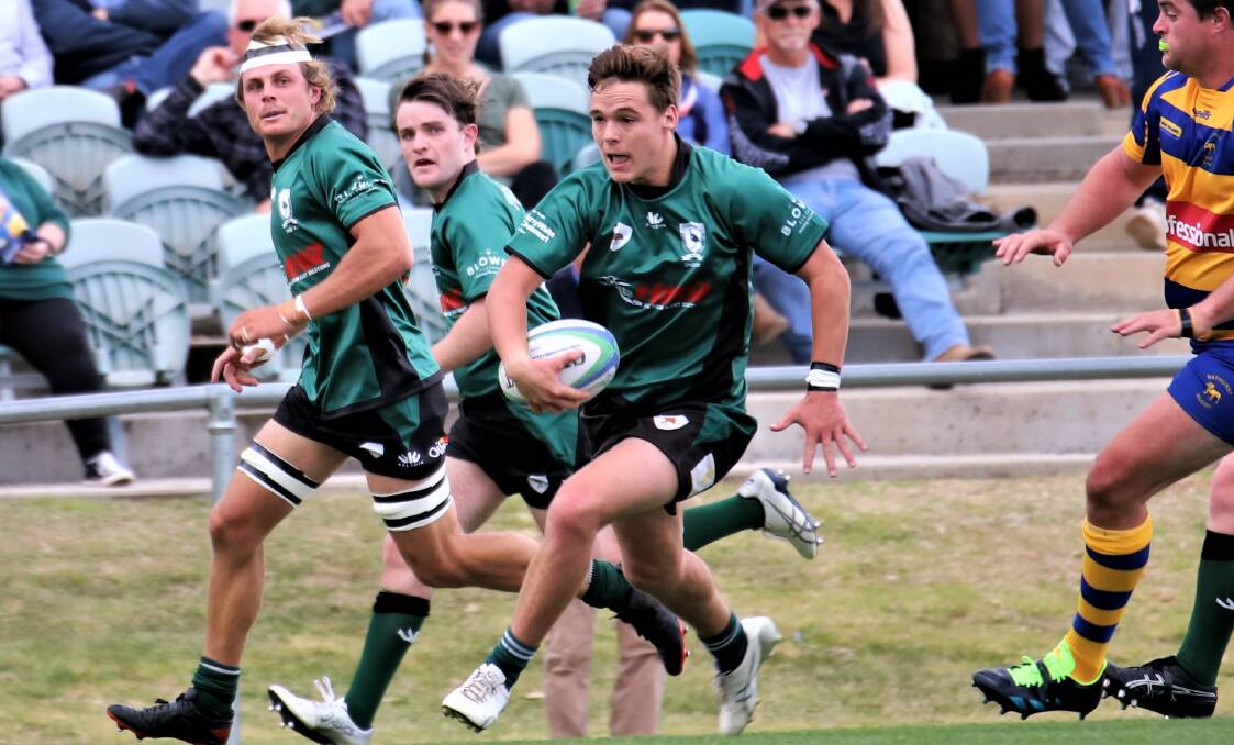 DANGEROUS DEBUT: Jake Ritchie (pictured) will make his top grade debut for Emus on Saturday, the 20-year-old flyer replacing the injured Harry Cummins. Photo: DON MOOR