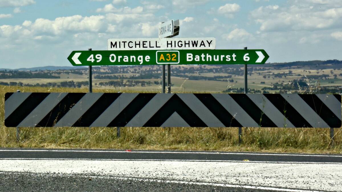 CHANGED CONDITIONS: Motorists are advised to exercise caution on the Mitchell Highway just outside of Bathurst. 