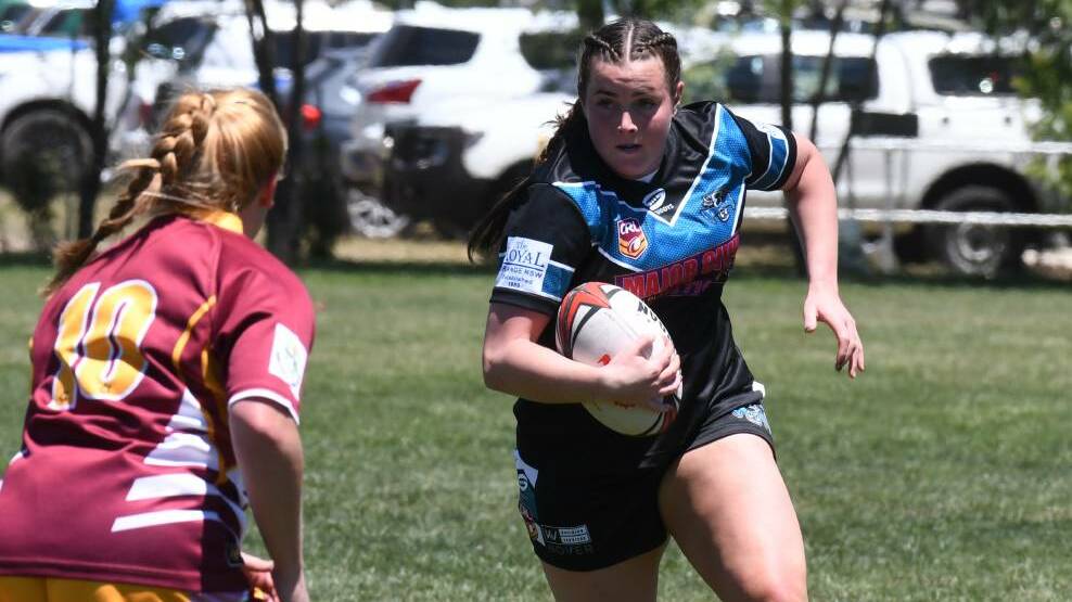 SHINING LIGHT: Madie Smith has been excellent for Vipers' open side in her rookie season, and will look to continue her form through the finals. Photo: CARLA FREEDMAN
