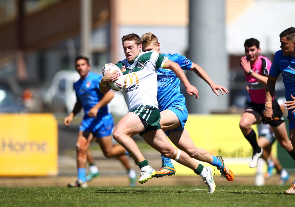 IN THE RUNNING: CYMS gun Ryan Griffin, who starred in Western's under-21 side in 2016, is one of a number of younger Group 10 players who will be aiming to play for the Rams' under 23s. Photo: PHIL BLATCH