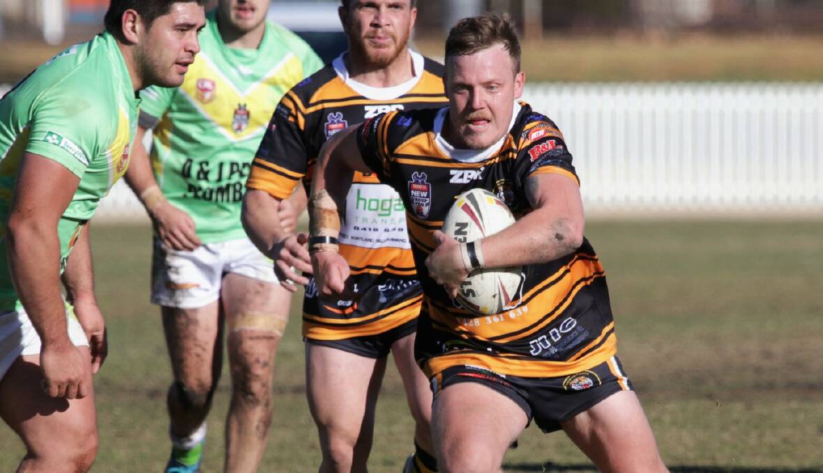 HUGE COUP: Just hours after Jackson Brien's signing was announced, Bathurst St Pat's confirmed the recruitment of Blake Fitzpatrick (pictured) and Abel Lefaoseu from Oberon too. Photo: CARLA FREEDMAN