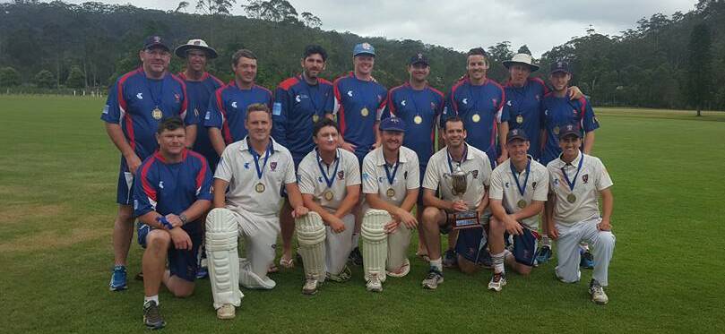 TITLE WINNERS: Western Zone's Country Championship winning side, moments after securing the title on Sunday afternoon.