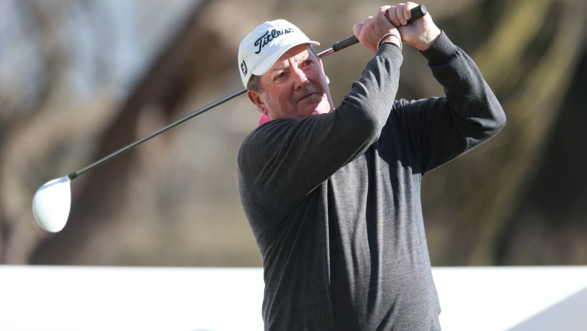 GREAT EIGHT, MATE: Duntryleague's Robert Payne will chase his eighth Bathurst Open title this weekend, in a bumper field that includes a host of other former champions. Photo: DAVID TEASE/GOLF NSW