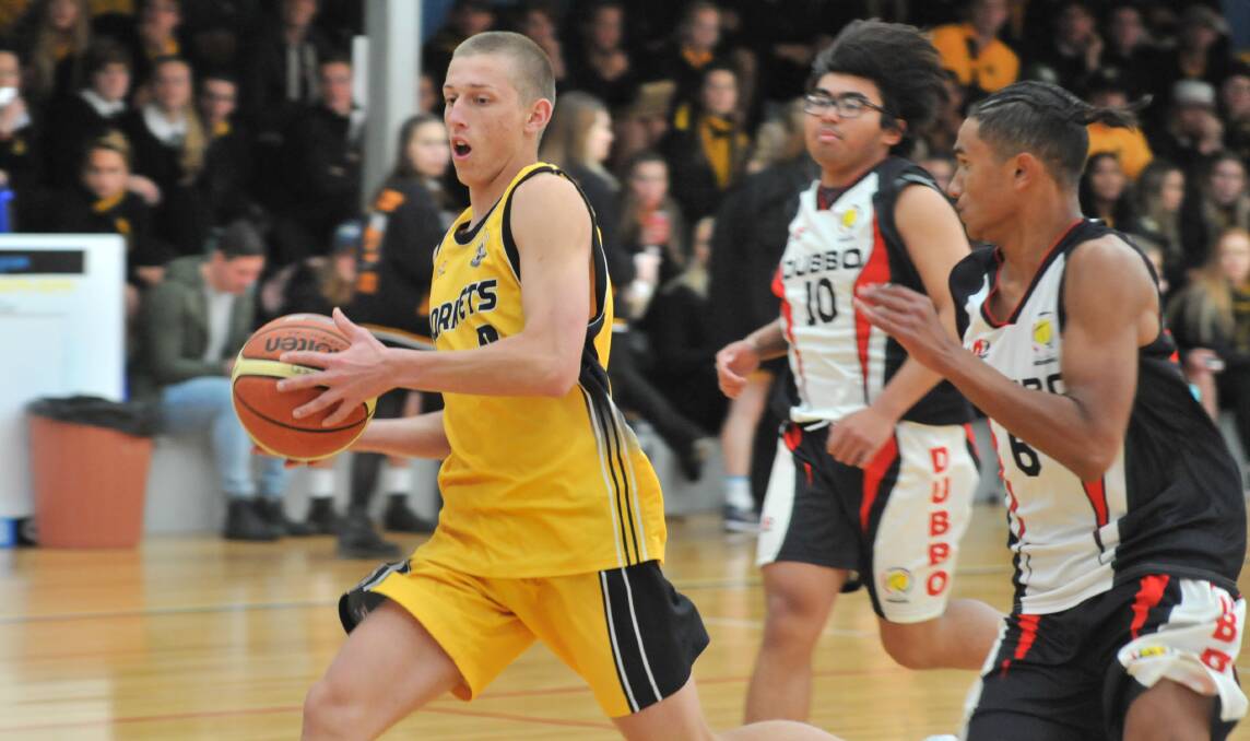 KEY FIGURE: With Kobe Mansell running the point, Orange High will be confident of continuing its recent dominance of the Astley Cup's basketball fixtures. Photo: JUDE KEOGH