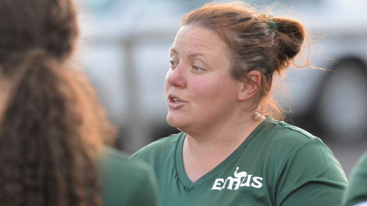 HOPEFUL: Emus player-coach Amanda Ferguson is hoping to retain a number of the new players her side picked up during the Summer Sevens Series. Photo: MATT FINDLAY