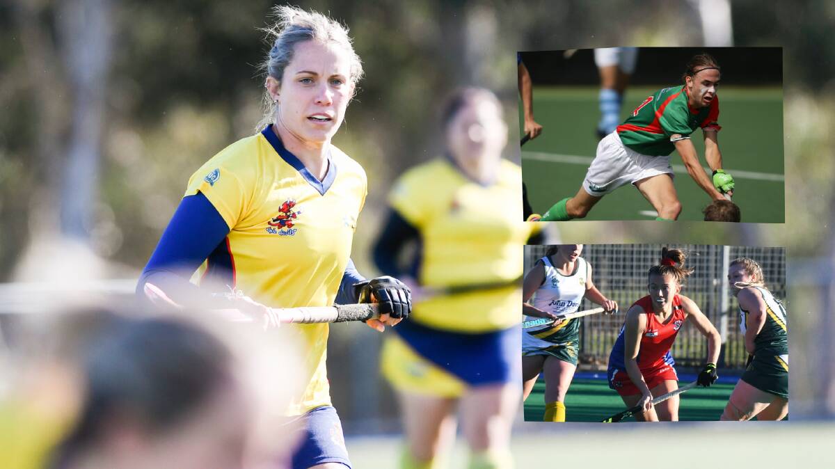 COUNTRY ROADS: Eddie Bone in a rare appearance for University of Canberra this year (main) has kept a watchful eye on the progression of the likes of Hayden Dillon and Eva Reith-Snare. DION GEORGOPOLOUS, NEWCASTLE HERALD, JUDE KEOGH