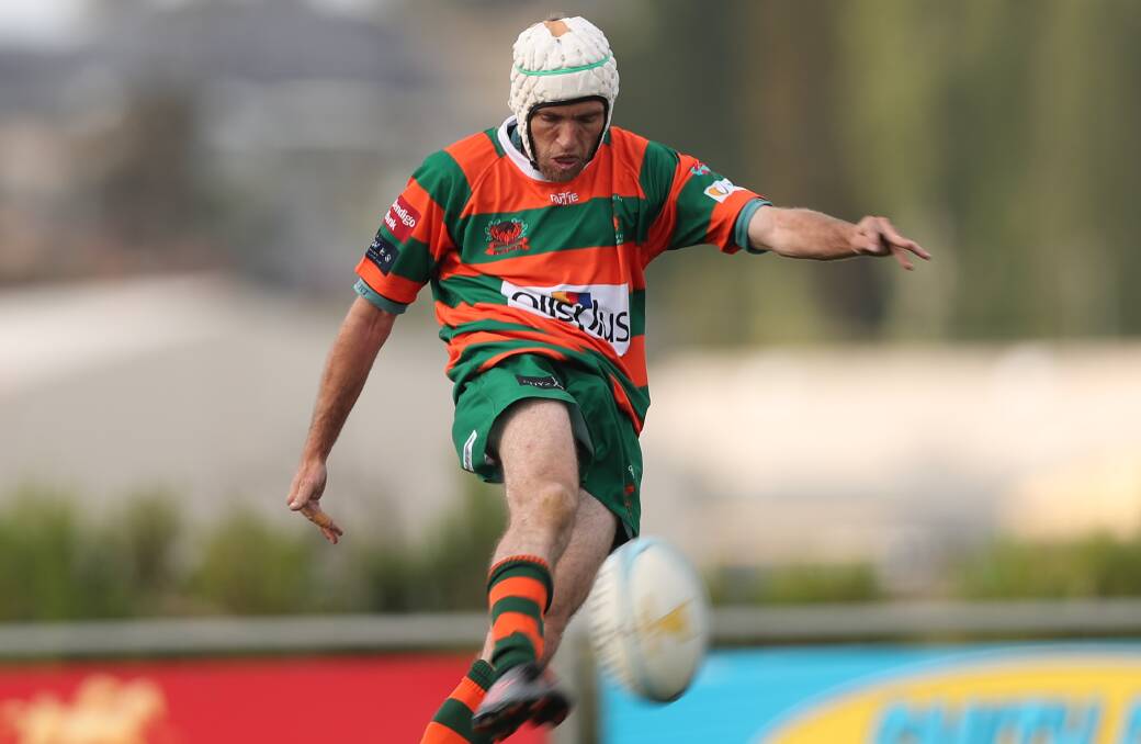 MILESTONE MAN: A week after celebrating his 100th top grade appearance Barton Young will play his 200th senior grade game for Orange City. Photo: PHIL BLATCH