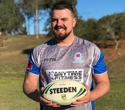 MENTORING ROLE: Former Blayney coach Lewis Bird is stoked to have been appointed coach of the Samoa NSW under 16s, and wants to prove the pathway is there for coaches too. Photo: CONTRIBUTED