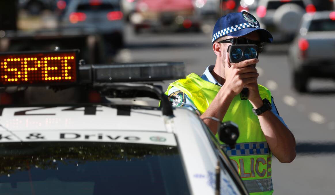 HIGH SPEED: Police allege to have detected an Orange man travelling more than 45km/h over the speed limit last weekend. Photo: PHIL BLATCH