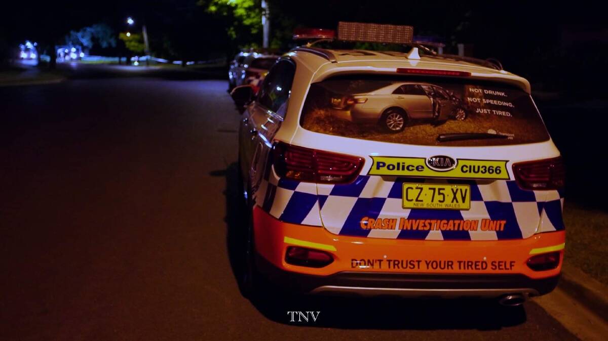 ON SITE: The Crash Investigation Unit at the scene of the incident on Tuesday evening. Photo: TOP NOTCH VIDEO
