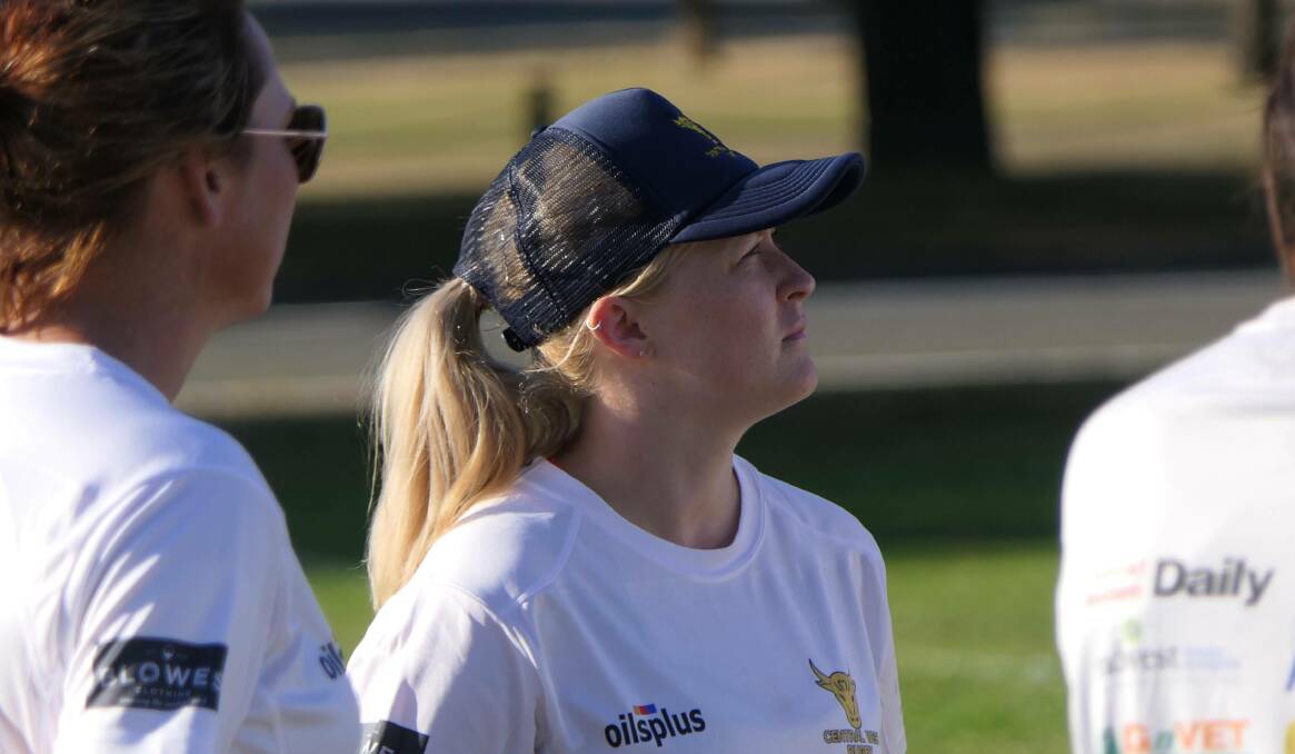 KEEN STUDENT: Sarah Archer takes it all in during Central West's training session with Canterbury coaches in New Zealand, she'll make her country championship debut this weekend. Photo: TOTAL TOURS NZ