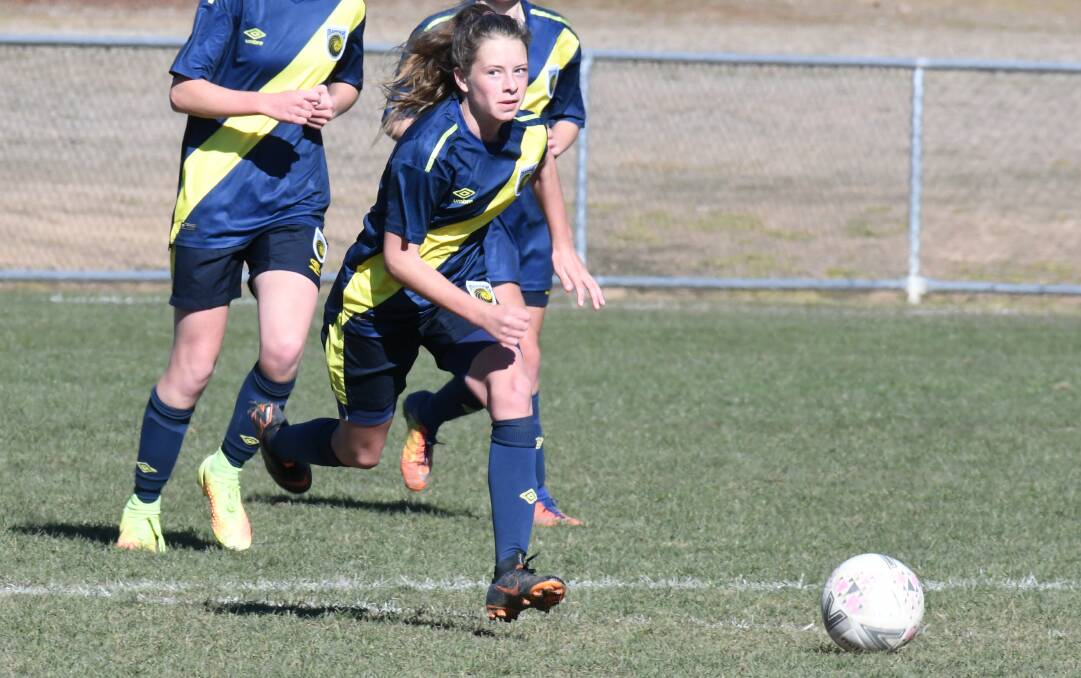 COUNTRY CALL: Bathurst's Joely Anderson is another of the Mariners guns that will front for NSW Country's under-14 side. Photo: CARLA FREEDMAN