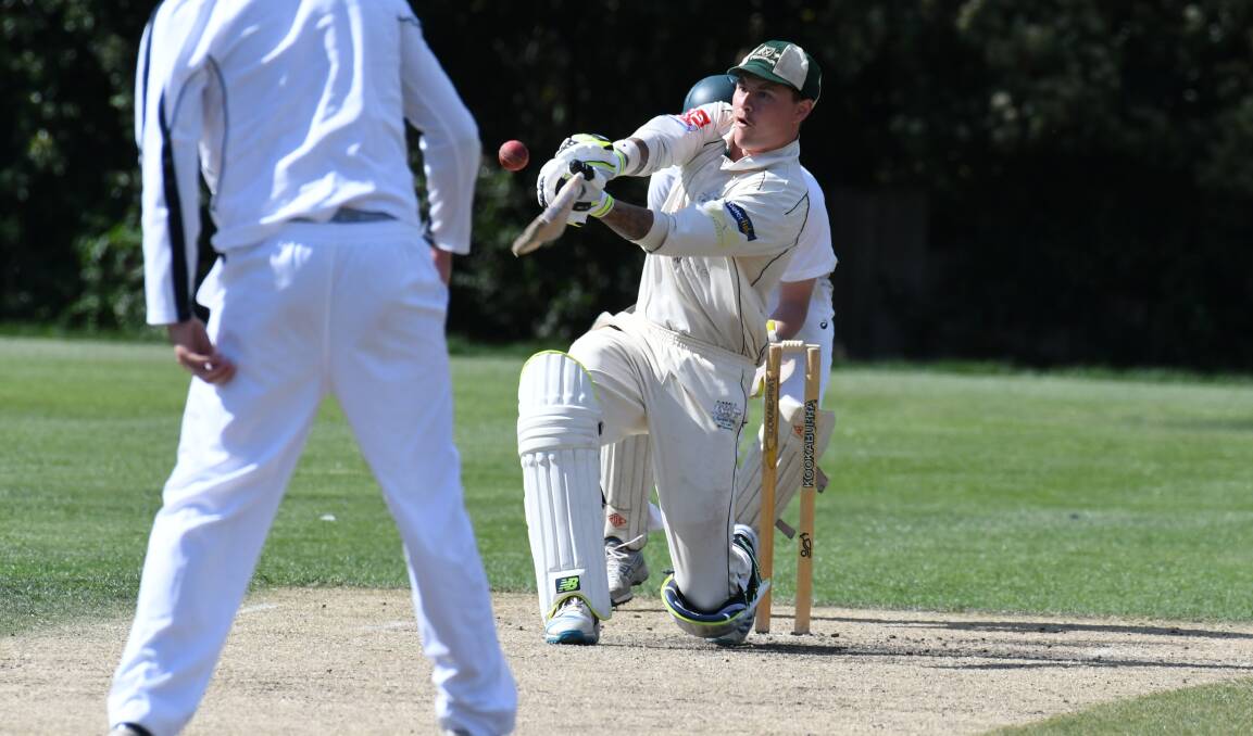 BACKS TO THE WALL: Orange City skipper Ed Morrish knows his side faces a task of Everest proportions this weekend, after Cavaliers piled on almost 400. Photo: JUDE KEOGH