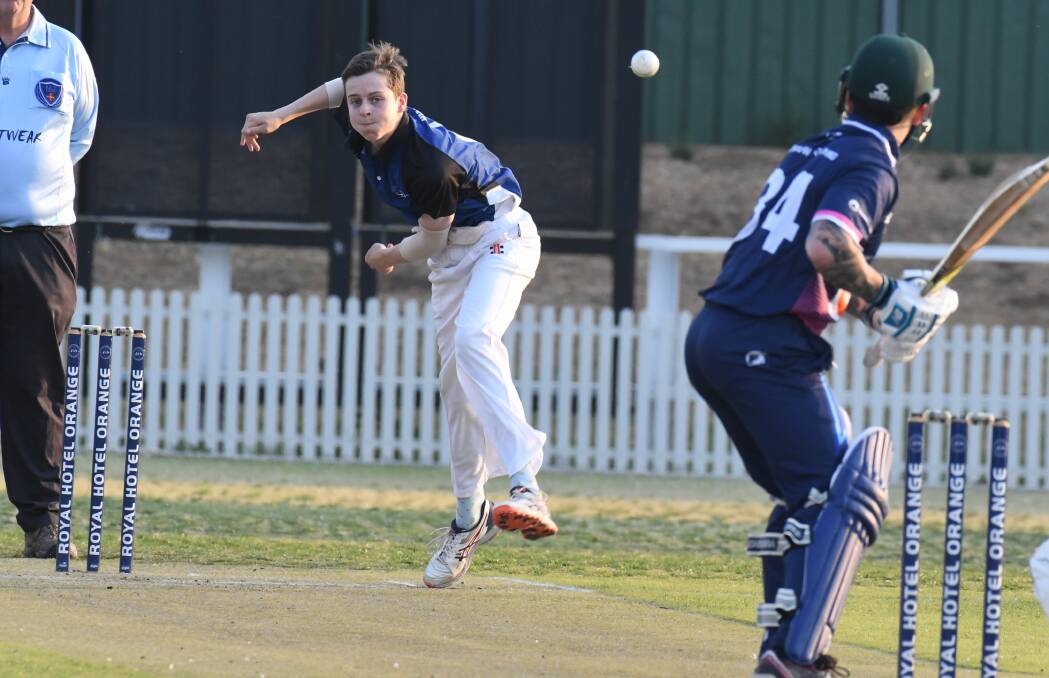 IN A SPIN: George Cumming rips one for Kinross in the Royal Hotel Cup, he'll headline Western Zone's Bradman Cup spin attack this summer.