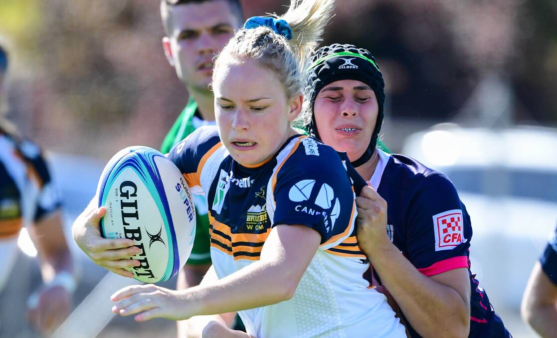 COUNTRY GALS: Orange Emus and ACT Brumbies halfback Em McDonald headlines the NSW Country squad. Photo: RUGBY AU MEDIA/STUART WALMSLEY