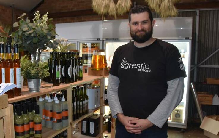 MUSIC TO HIS EARS: The Agrestic Grocer's Beau Baddock is thrilled to have received funding as part of the government's Live Music Support Package. Photo: 
