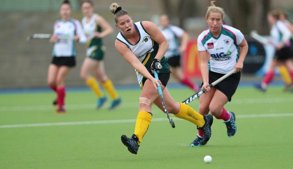 NOW OR NEVER: Luci Ferguson and CYMS haven't beaten St Pat's all year, but they'll have to on Saturday if they want a grand final berth. Photo: PHIL BLATCH