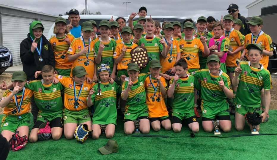 HISTORY BOOKS: Orange CYMS' Green and Gold under-12 sides became Group 10 Junior Rugby League's first joint premiers. Photo: GROUP 10 JUNIOR RUGBY LEAGUE