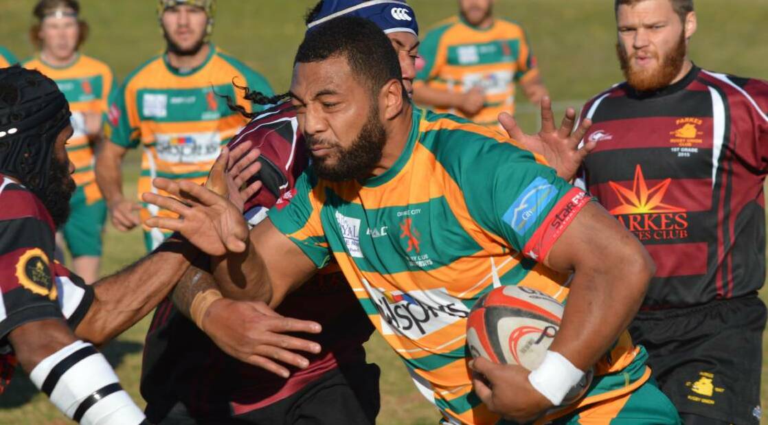 ROARING AGAIN?: Tatafu Na'anuimotu has been spotted at Orange City's pre-season sessions, which have welcomed bumper numbers so far. Photo: NICK McGRATH