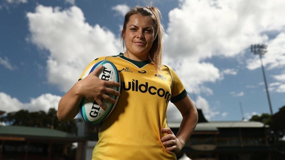 OH CAPTAIN, MY CAPTAIN: Panuara's Grace Hamilton has officially been unveiled as the Wallaroos' new skipper, she'll make her captaincy debut against Japan at Newcastle. Photo: RUGBY AU
