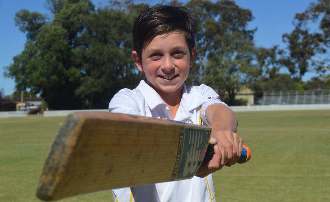 RAREFIED AIR: Ollie Brincat's one of just two Orange bats to notch an under-12 ton in recent memory, and he's hoping his purple patch continues. Photo: MATT FINDLAY