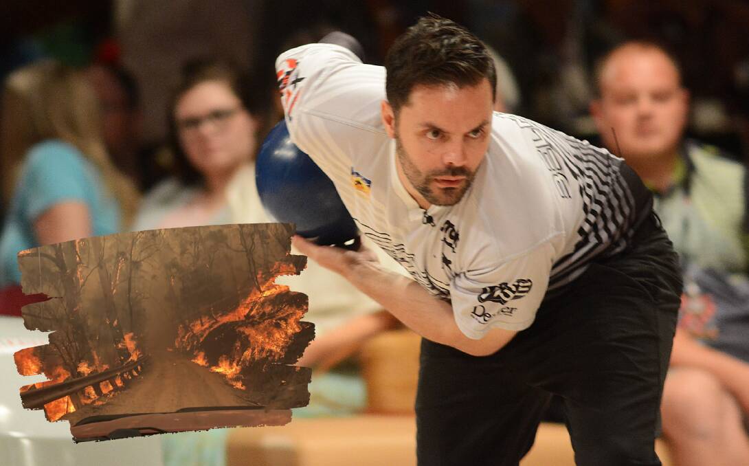 SUPPORT: Orange's Jason Belmonte, arguably the greatest bowler of all-time, has pledged to donate funds per strike in support of the Red Cross bushfire appeal. Photo: PBA MEDIA