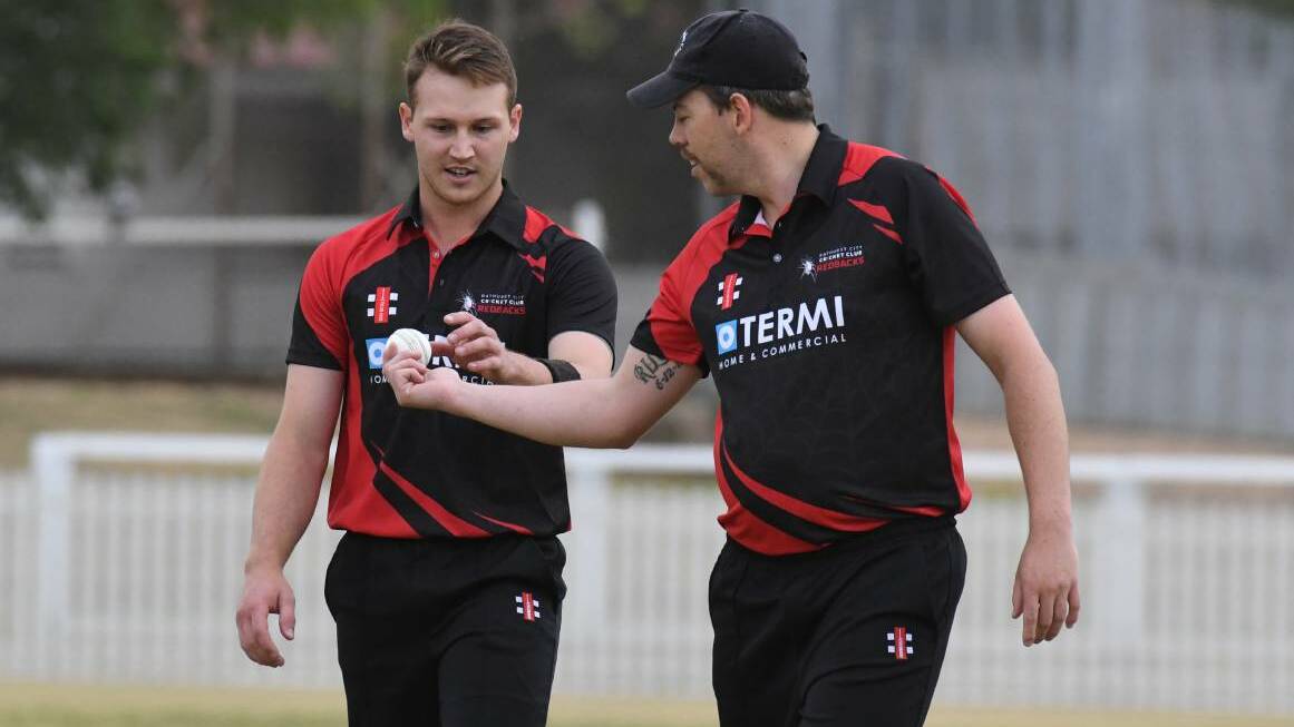 BIG NAME, BIG PERFORMANCE: Ben Patterson (left) made an immediate impact in his first game for Redbacks. Photo: JUDE KEOGH