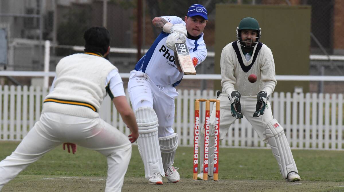 MUST-WIN: Orange skipper Ed Morrish and his side now face four do-or-die clashes in their bid to qualify for the Western Zone Premier League decider. Photo: JUDE KEOGH