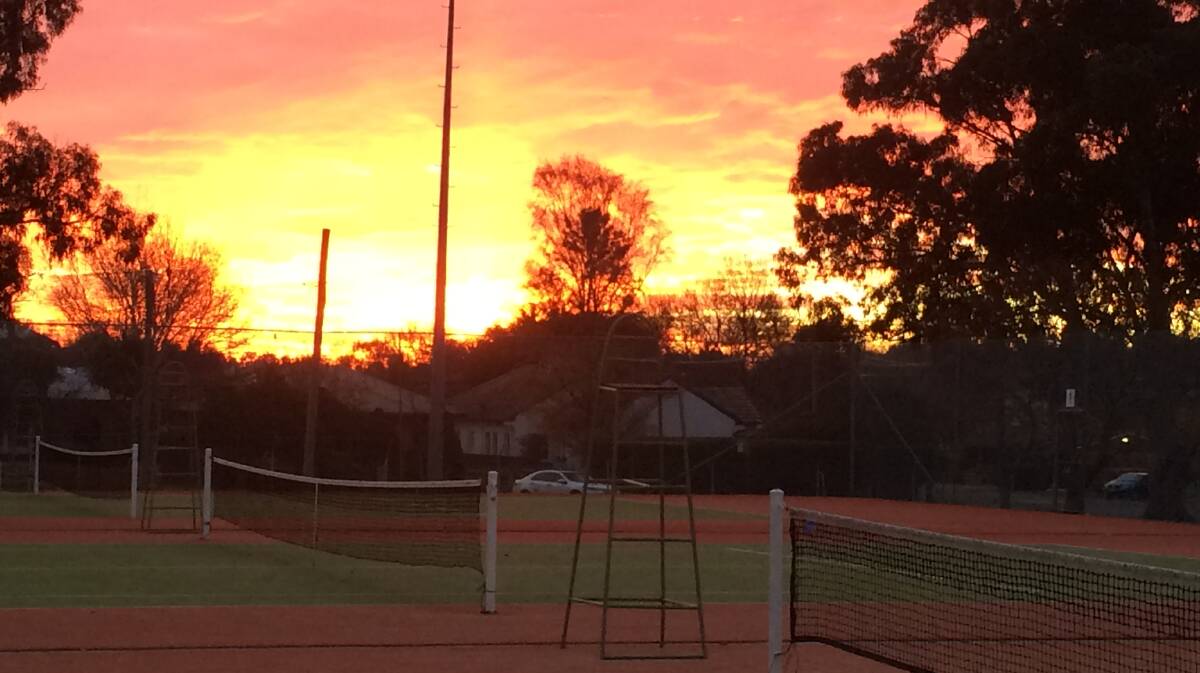 SUNSETS: The pleasures witnessed in between sets of the Wednesday night competition. Photo: CHRISSIE KJOLLER