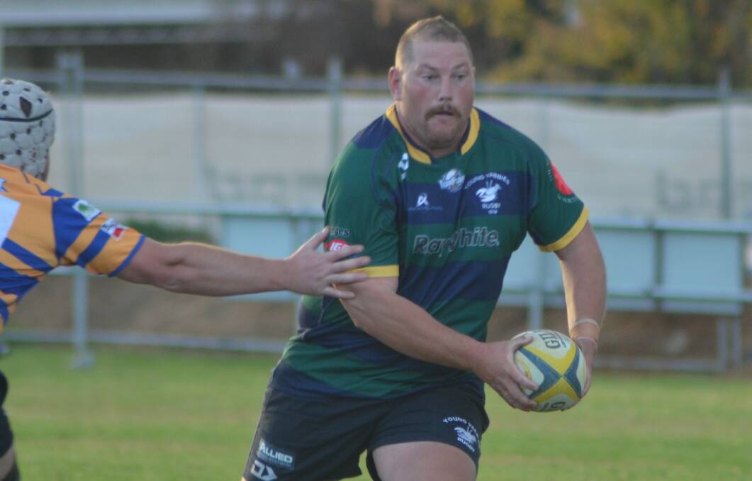 FINISH WELL: For Yabbies prop Hagon Williams and his side, their return to the Central West has been a success despite missing the finals. Photo: PETER GUTHRIE