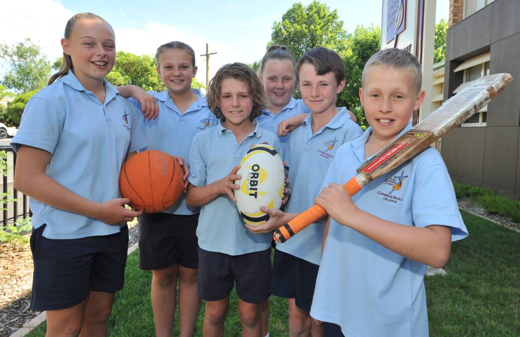 GOT THE NOD: Hope Gibson, Lucy Cook, Cruz Jordan, Molly Dean, Jack Dean and Will Rodwell were all named to represent their Diocese. Photo: JUDE KEOGH